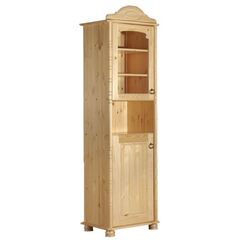 Сервант, 61x204x44,5, Айно, 1-дверный со стеклом