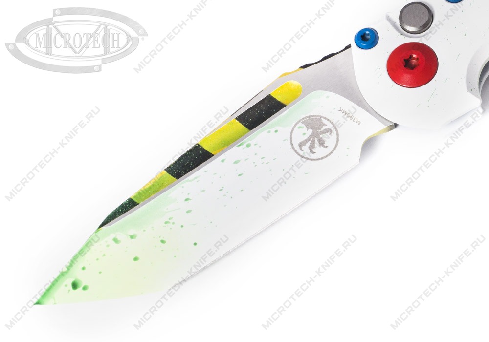 Нож Microtech LUDT 1136S-1GBS White Tanto Ghostbuster Limited