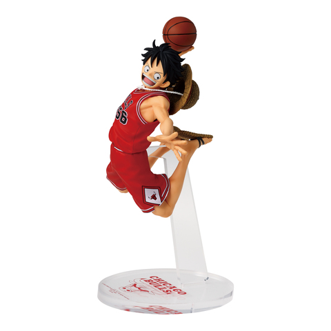 Фигурка Banpresto One Piece х NBA: Monkey D. Luffy (Chicago Bulls)