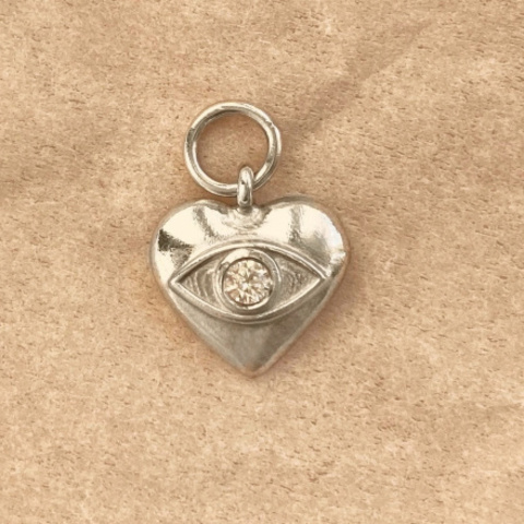 Подвеска для серьги VISION серебро с топазом