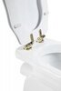 BelBagno BB115SCM-BRN Сиденье МДФ, Soft close металлическое крепление, петли Бронза