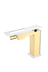 Boheme Q 146-GCR Смеситель для биде, цвет: хром,золото фото