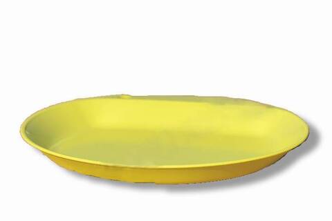 Тарелка плоская CAMPER PLATE FLAT LEMON