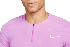 Теннисное поло Nike Court Dri-Fit Adventage Slam Tennis Polo - rush fuchsia/white