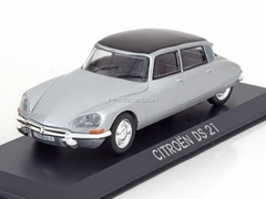 Citroen DS 21 silver-black 1:43 DeAgostini Masini de legenda #65