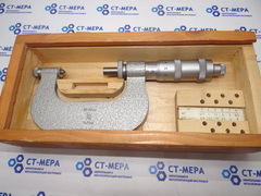 Микрометр резьбовой МВМ- 50 (25-50мм.) Ц/д 0,01мм. (Уценка)
