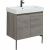 Aquanet 302527 Тумба с раковиной Nova Lite 75 2 дв. цв. дуб рошелье (302527)