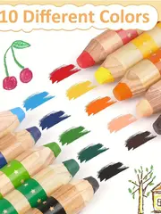 Толстые цветные карандаши для малышей