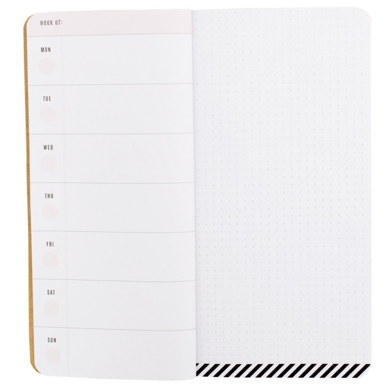 Ежедневник с наполнением  Heidi Swapp Personal Memory Planner 10,5х20см -Bold, Brave, Beautiful