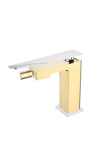 Boheme Q 146-GCR.2 Смеситель для биде, цвет: золото,хром