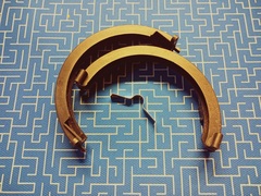 Кольцо DDE ST6560L 2017 гв  пластиковое для дефлектра  выброса снега (2 половинки+пружина) (KCM22A)