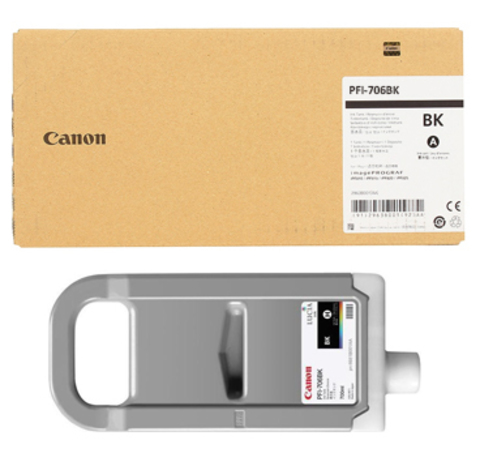 Картридж Canon PFI-706 BK/6681B001