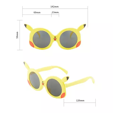Покемон Пикачу детские солнцезащитные очки