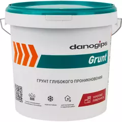 Грунт глубокого проникновения акриловый Dano Grunt 10 л