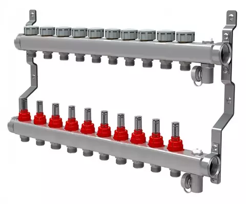 Royal Thermo RTE 52.110 Коллектор в сборе с расходомерами 1