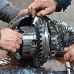 Ремонт редуктора экскаватора погрузчика