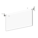 Двухстороннее эвакуационное табло из акрилового стекла Moncato DP141-2486 D-sign
