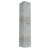 BelBagno ACQUA-1600-2A-SC-CVG-P ACQUA Шкаф подвесной, 2 распашные дверцы с доводчиками, 2 полки, универсальный, Cemento Verona Grigio, 320x320x1600, ACQUA-1600-2A-SC-CVG-P