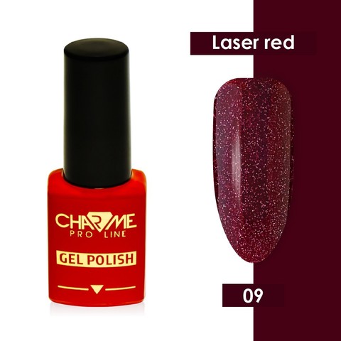 Гель-лак 09 - Фелипа Laser red Effect Charme 10мл