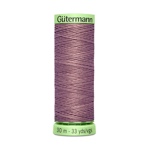 Нить Top Stitch 30/30 м для декоративной отстрочки, Gutermann, 126 бежево-стальной