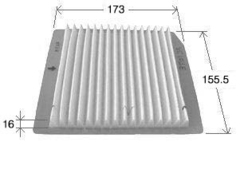 Фильтр салонный VIC  AC-107E