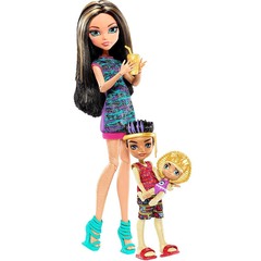 Клео, Люкс и Сенди де Нил. Семья монстров