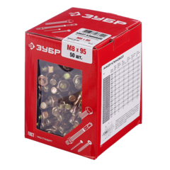 ЗУБР М8 х 95 мм, 50 шт, клиновой анкер (302032-08-095)