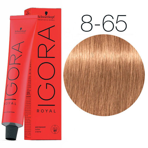 Schwarzkopf Igora Royal New 8-65 (Светлый русый шоколадный золотистый)  - Краска для волос