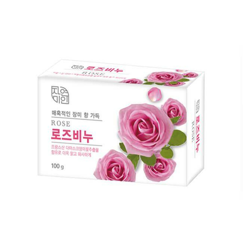 Mukunghwa Soap B Мыло туалетное с экстрактом розы Rose Beauty Soap