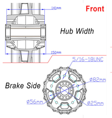 Передний колёсный диск Harley Davidson Touring, Electra Glide, Street Glide, Road Glide, Road King, Ultra Limited 2009-2022, с диаметром 21