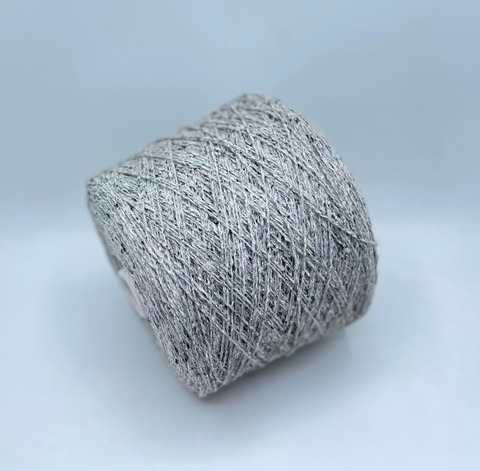 Luxury Selection by Ri.Go(пр.Италия), art-Bristol ,310м/100гр, 50%Меринос 20%Шелк 30%Полиамид , цвет-Светло-серый,твид ,арт.27266