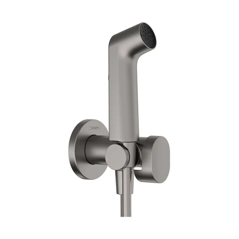 Hansgrohe Bidette 29232340 S 1jet Гигиенический душ со смесителем, шлифованный черный хром