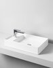 ArtCeram SCL004 01 00 SCALINO Раковина накладная 38х75 см, с 1 отв под смеситель, без слив перелива, цвет белый.(СНЯТО С ПР-ВА)