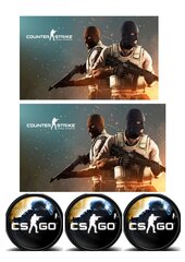 Картинка на вафельной бумаге Counter Strike