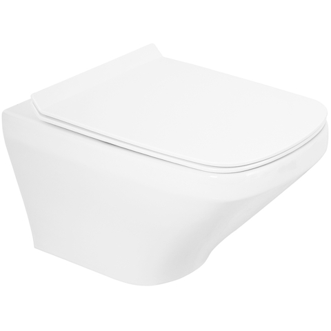 Унитаз подвесной безободковый BelBagno SELA BB3201CHR