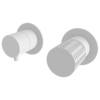 Remer CEC92ZPWBBO Смеситель для душа Remer Celebrity CEC92ZPWBBO, белый матовый