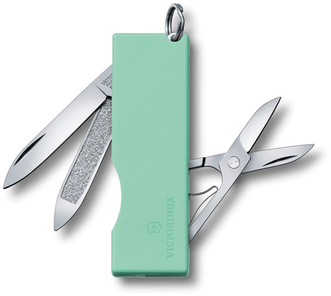 Нож-брелок Victorinox TOMO, 58 mm, Mint Green (0.6201.A47)