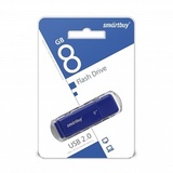 Флешка 8 GB USB 2.0 SmartBuy Dock (Синий)
