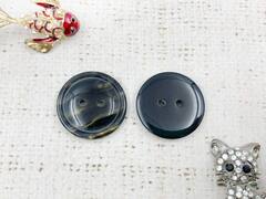 Пуговицы, d 2,8 см, чёрный