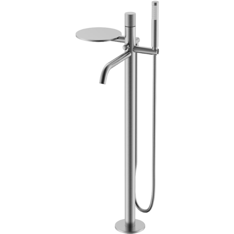Boheme 129-NB.4 Смеситель STICK напольный NIKEL BRUSH SPIRALE