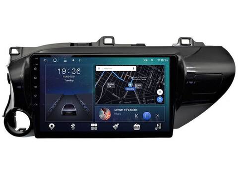Магнитола Toyota Hilux (2015-2021) Android 11 3/32GB QLED DSP 4G модель CB-2111TS18