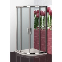 ДУШЕВОЙ УГОЛОК КРУГЛЫЙ ROLTECHNIK PXR 2N/1000 C ДВУМЯ ДВЕРЯМИ