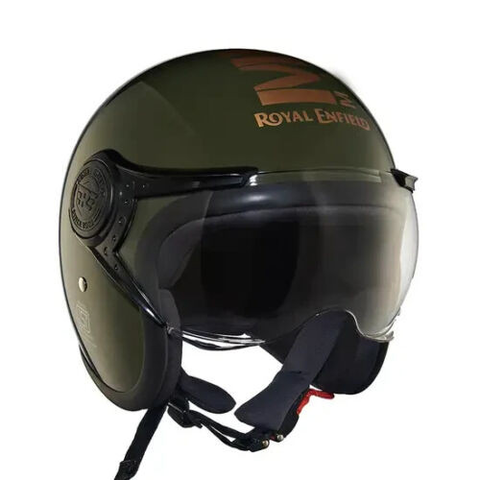 Шлем Royal Enfield OP MLG (SV) GL GREEN JET XL-62