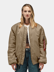 Бомбер Alpha Industries MA-1 Vintage Khaki (Бежевый)