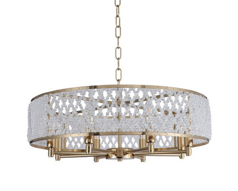 Подвесная люстра Newport VALERIA 1728/C bronze, М0071345