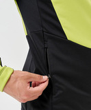 Тренировочная куртка Nordski Advance Lime/Black мужская