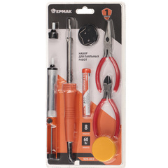Паяльник 60Вт с набором 8 предметов в интернет-магазине ЯрТехника