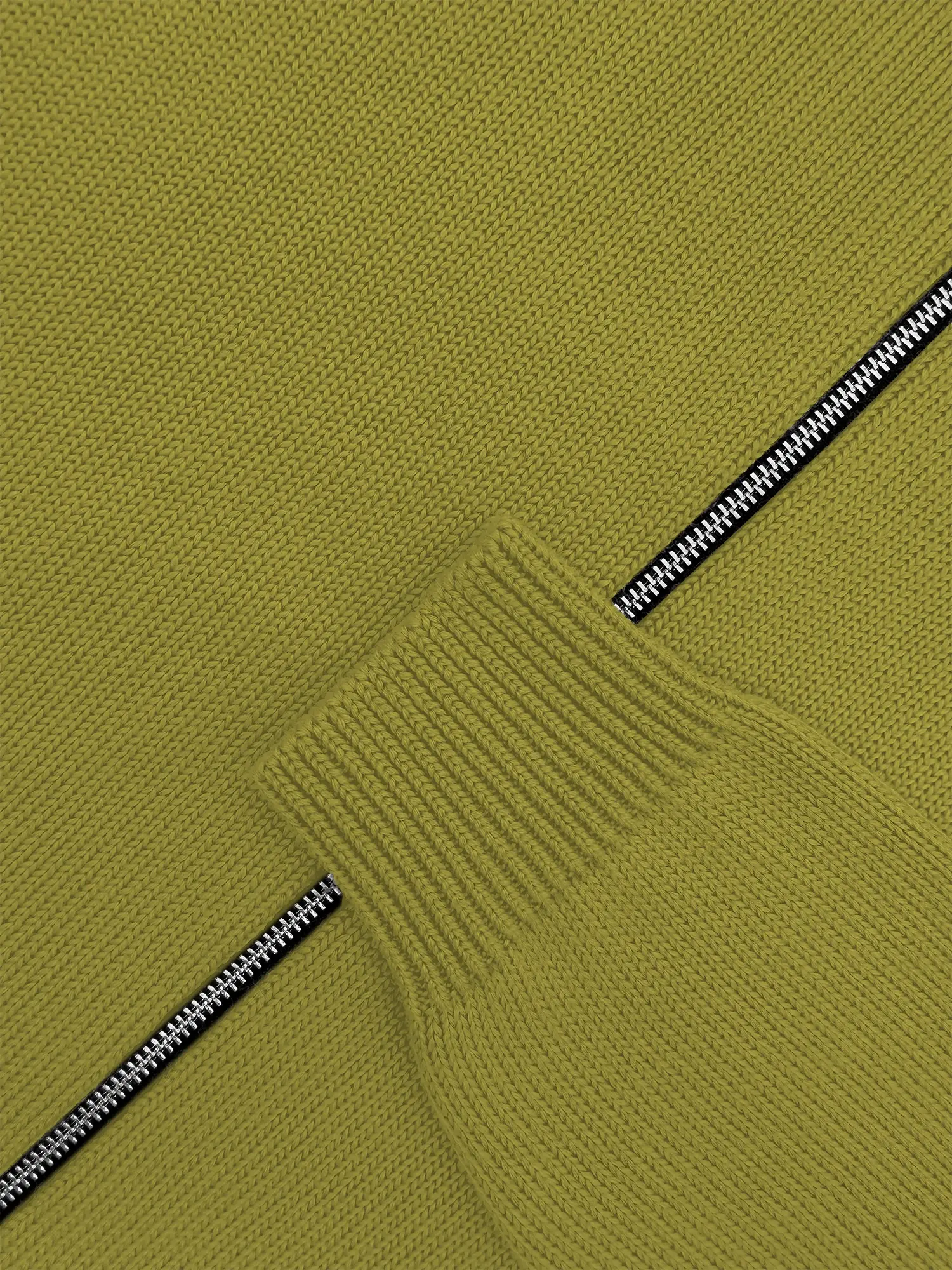 Толстовка на замке из шелка