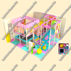 Детский игровой лабиринт "Сладкое путешествие"