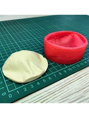 Молд пластиковый+Вайнер силиконовый лепесток розы 